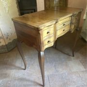 Old dressing table from the 1900s in cherry wood