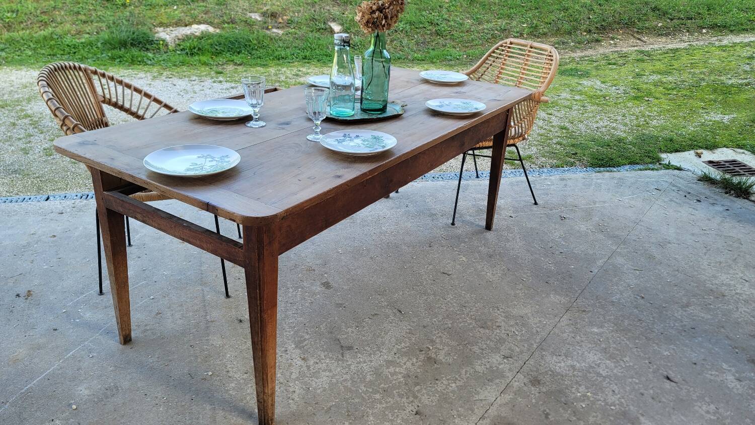 Old farm table