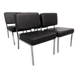 Set of 4 modernist armchairs circa 1970