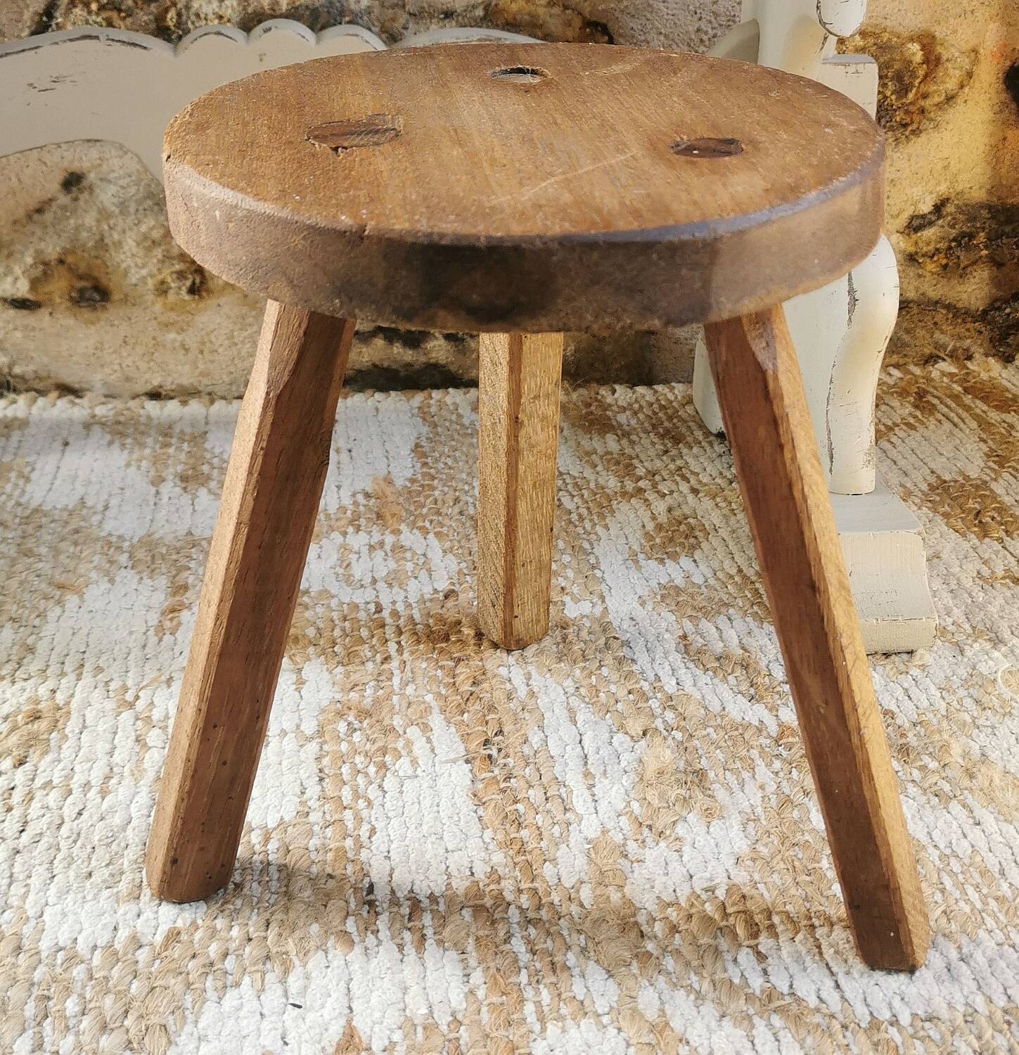 Authentic Farm Stool. Vacher