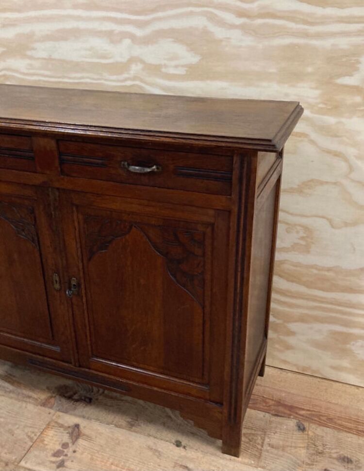 Buffet parisien art déco en bois