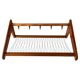 Midcentury wooden design wall coat rack by ÚLUV - Czechoslovakia, 1960s