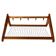 Midcentury wooden design wall coat rack by ÚLUV - Czechoslovakia, 1960s