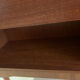 Vintage Scandinavian library, tall sideboard