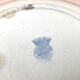 1920s Deep Plate Badonviller France Half-Porcelain