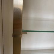 Magnificent vintage shelf by Pierre Vandel, signed.