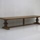 Solid oak monastery table - length 400 cm