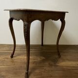 Oak side table from the 19th century