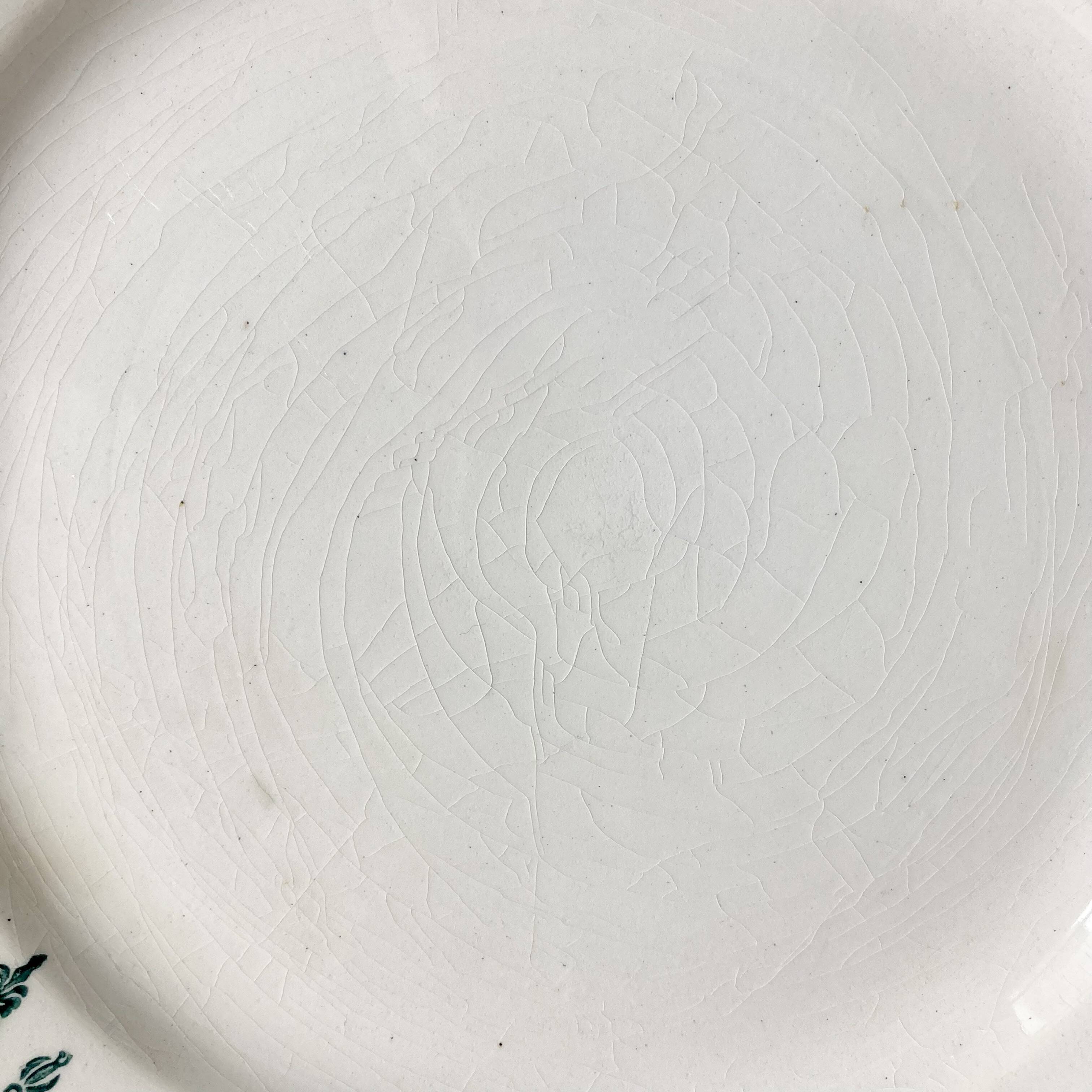 Saint-Amand Ironstone Footed Plate