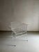 White metal wire chair from Erlau | Germany | 1960s