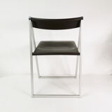 Chaise pliante, interlubke, par f. hero & k. odermatt, années 1970