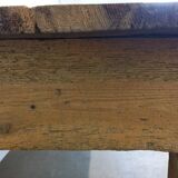 Rustic farmhouse table with drawers