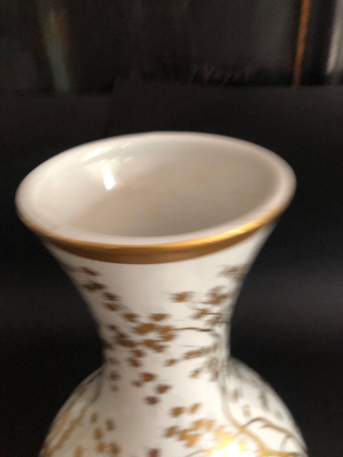 Vase with Asian decoration