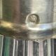 Liqueur carafe cut crystal and hallmarked silver Head of Minerva