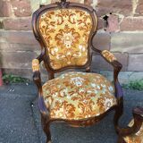 Pair of nineteenth style Louis Philippe mahogany heaters