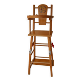 Wooden doll high chair