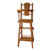Wooden doll high chair