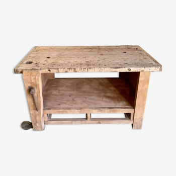 Vintage carpenter's workbench