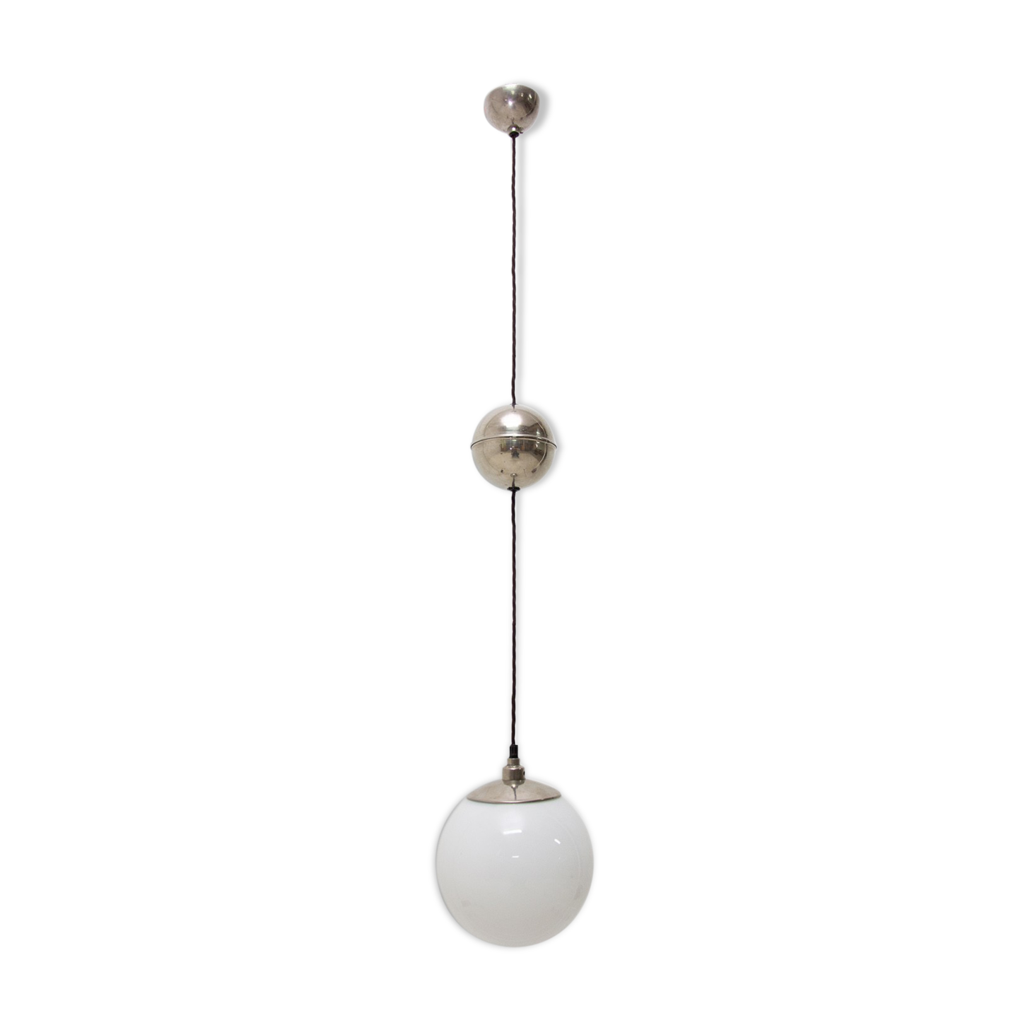 Bauhaus pendant lamp, 1940´s, Czechoslovakia