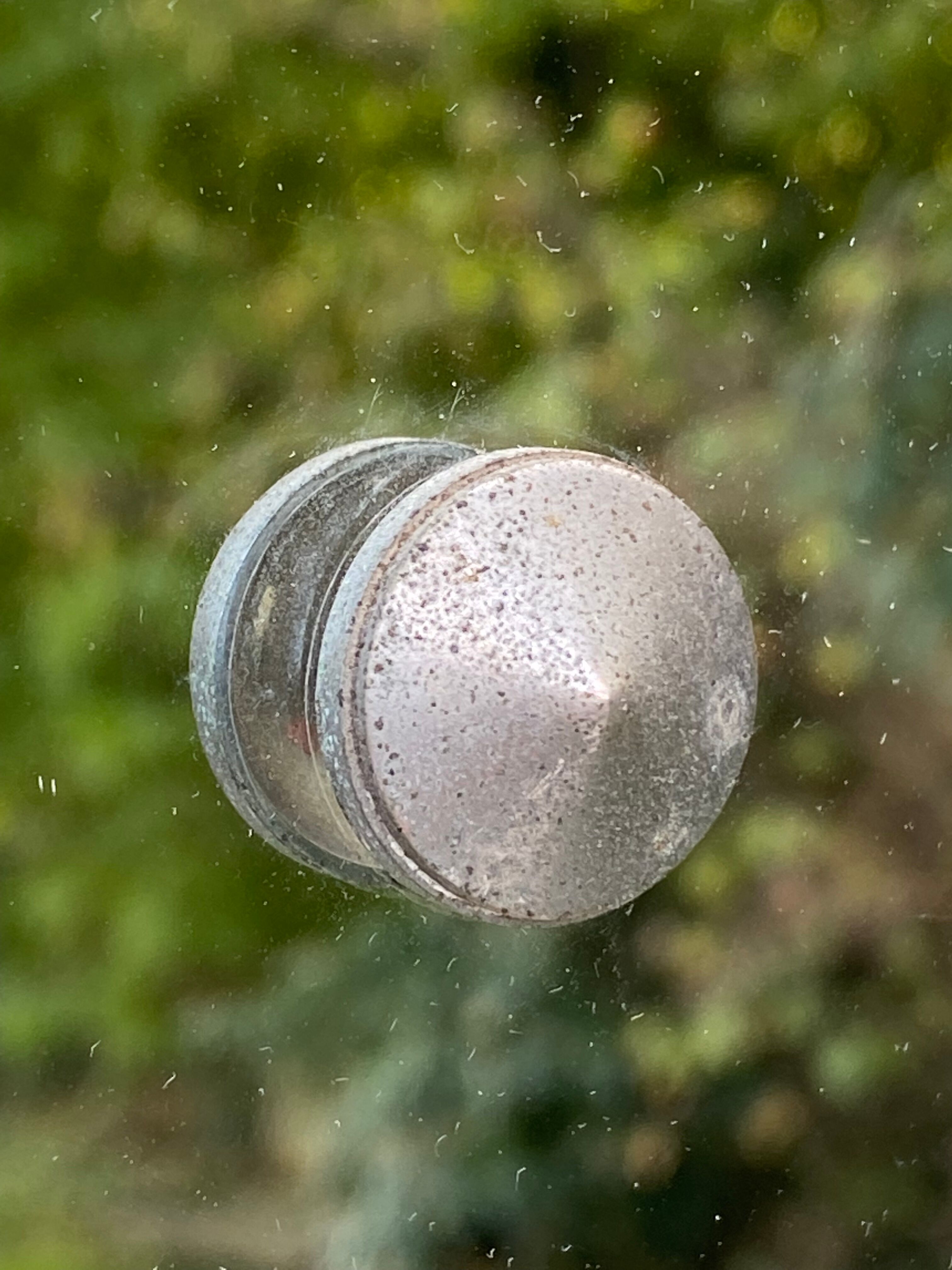 Vintage beveled mirror