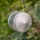 Vintage beveled mirror