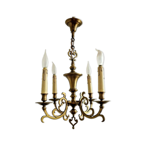lustre en laiton