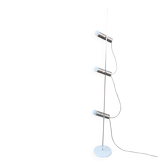 Lampadaire A14 de Alain Richard pour Disderot – 3 spots – base marbre