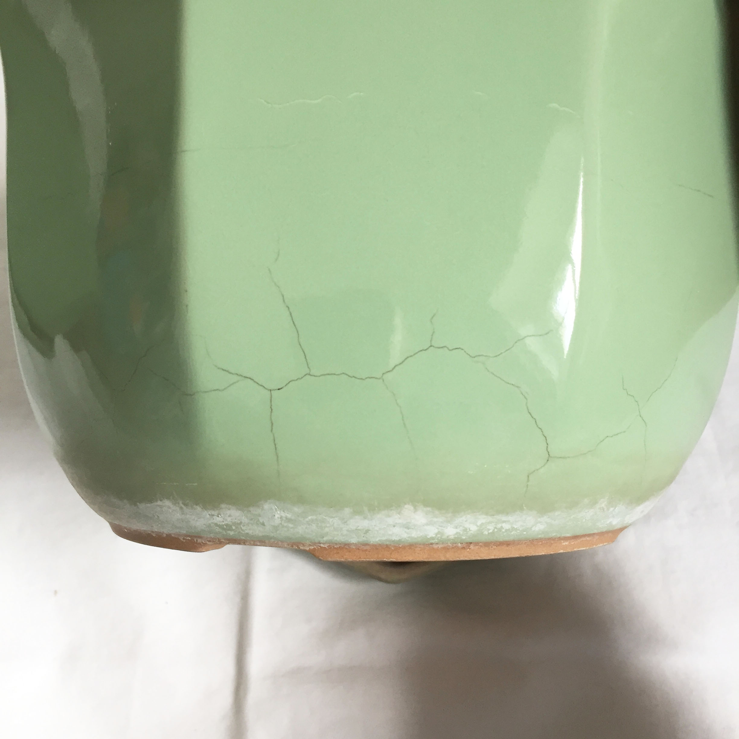 Octagonal Fuji Pajan pot cover