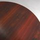 Vintage rosewood extendable Scandinavian round table by Kai Kristiansen for Skovmand and Anders