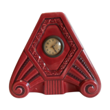 Clock art deco orchies