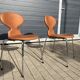Fritz hansen ant chairs in cognac leather new!!