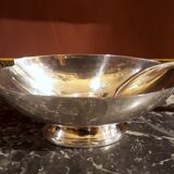 Swan saucière by Christian Fjerdingstad for Gallia Christofle, 1930s