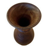 Wooden vase