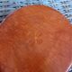Orange leather box