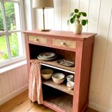 Very terracotta to curtain