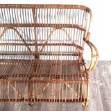 60' rattan sofa