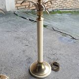 Pair of palm tree floor lamps