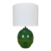 Lamp by Jerk Werkmaster for Nittsjo, Sweden, 1930, Scandinavian ceramic