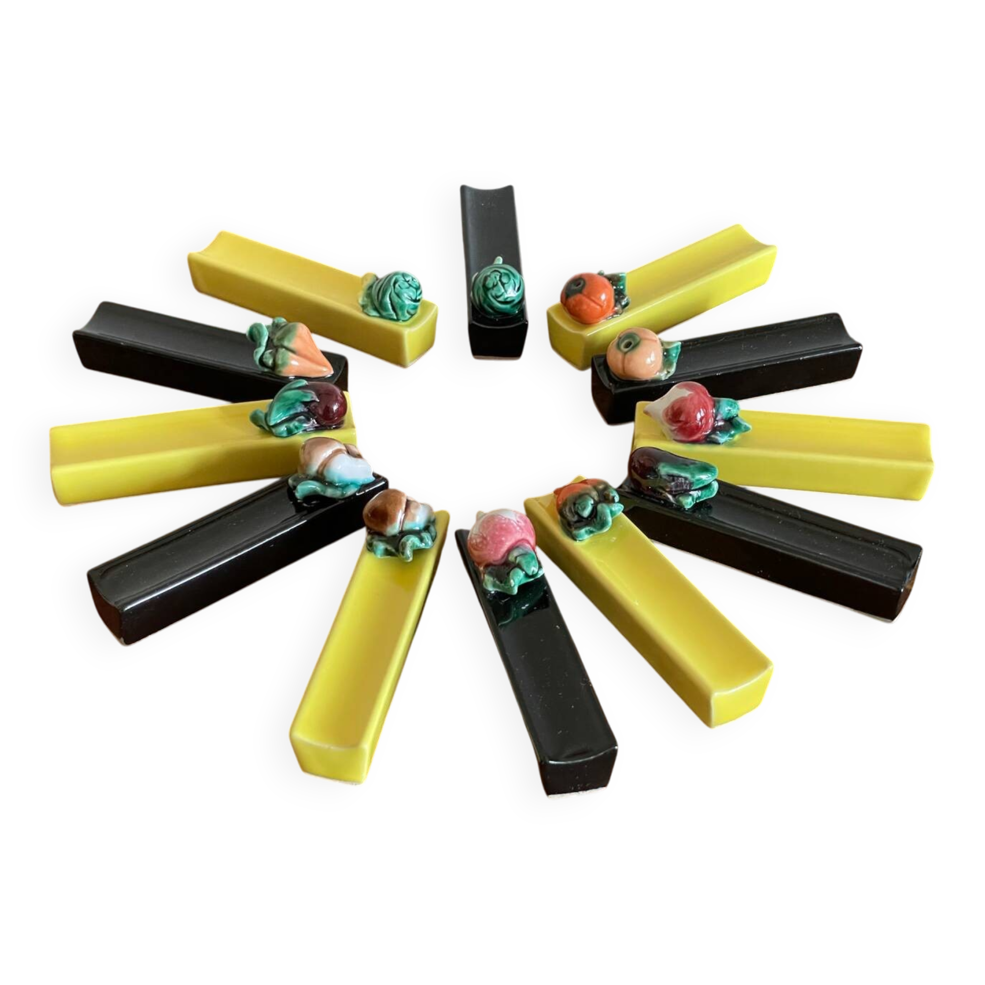 12 vegetable knife holders