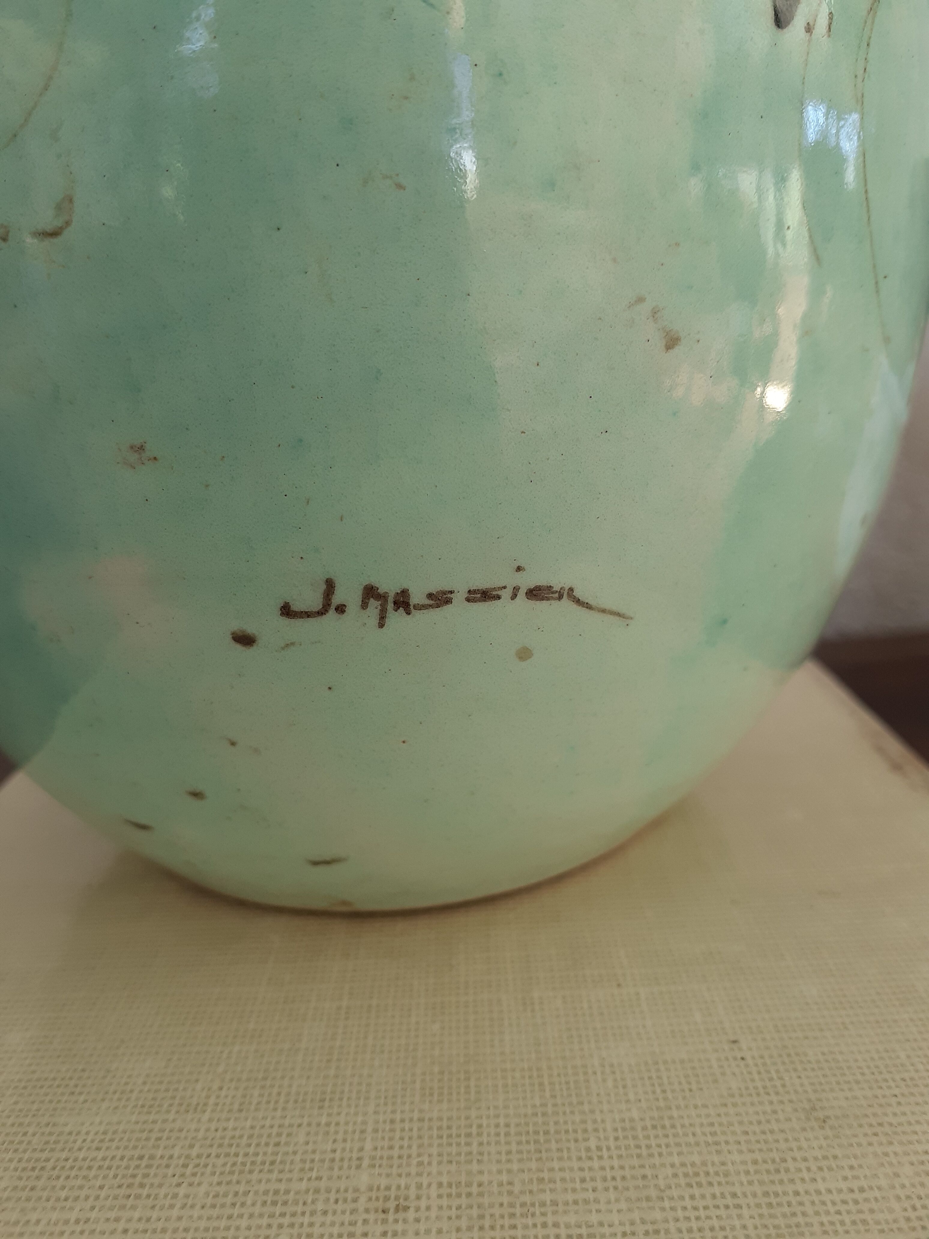 Jerome Massier ceramic vase