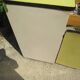 Yellow formica buffet