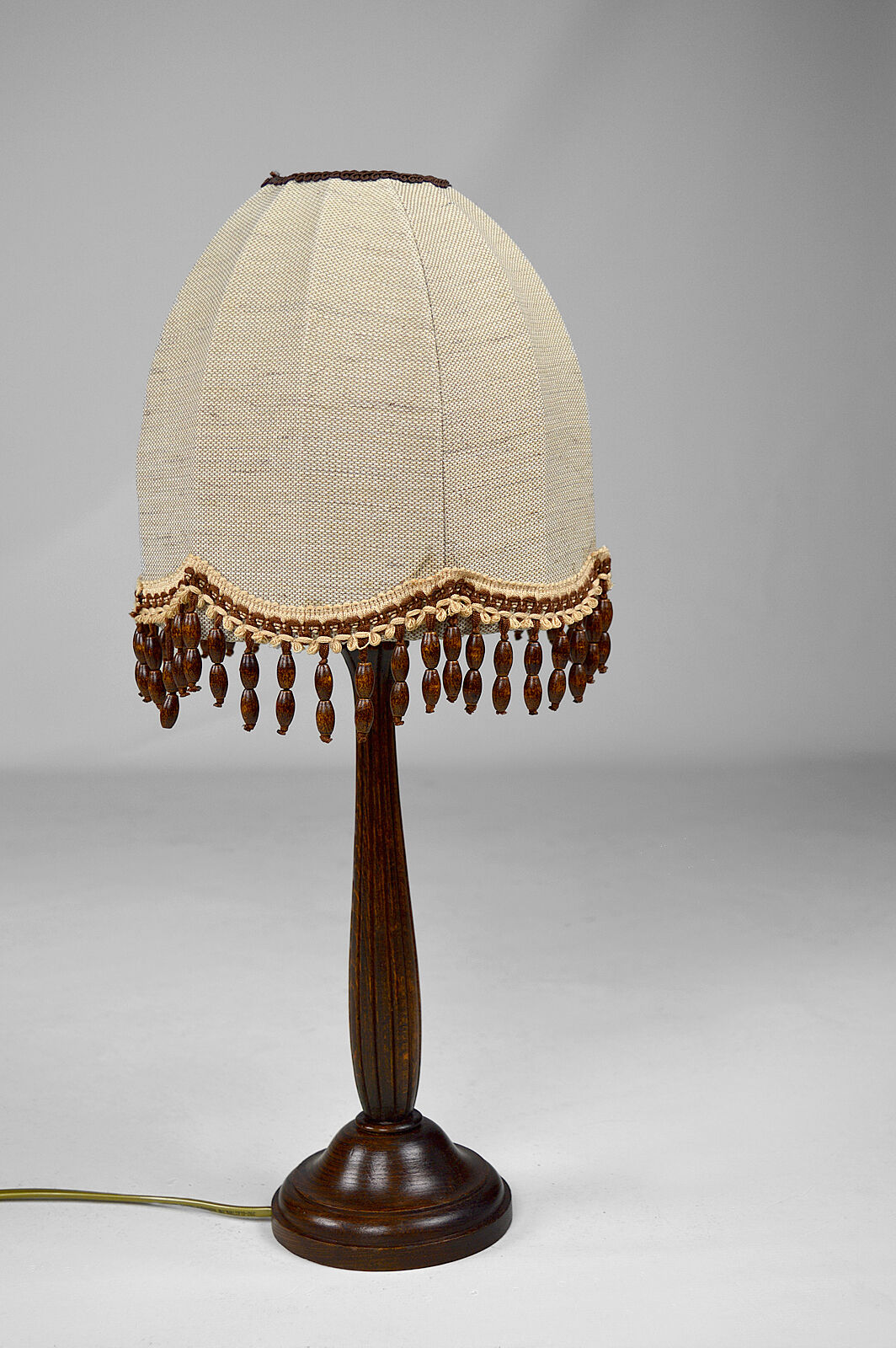 Art Deco fluted foot lamp, France, circa 1925