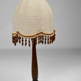 Art Deco fluted foot lamp, France, circa 1925