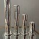 Series 4 HRW Fink Germany candlesticks from the 70s in silver metal