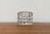 Vintage crystal glass chandelier by Oleg Cassini