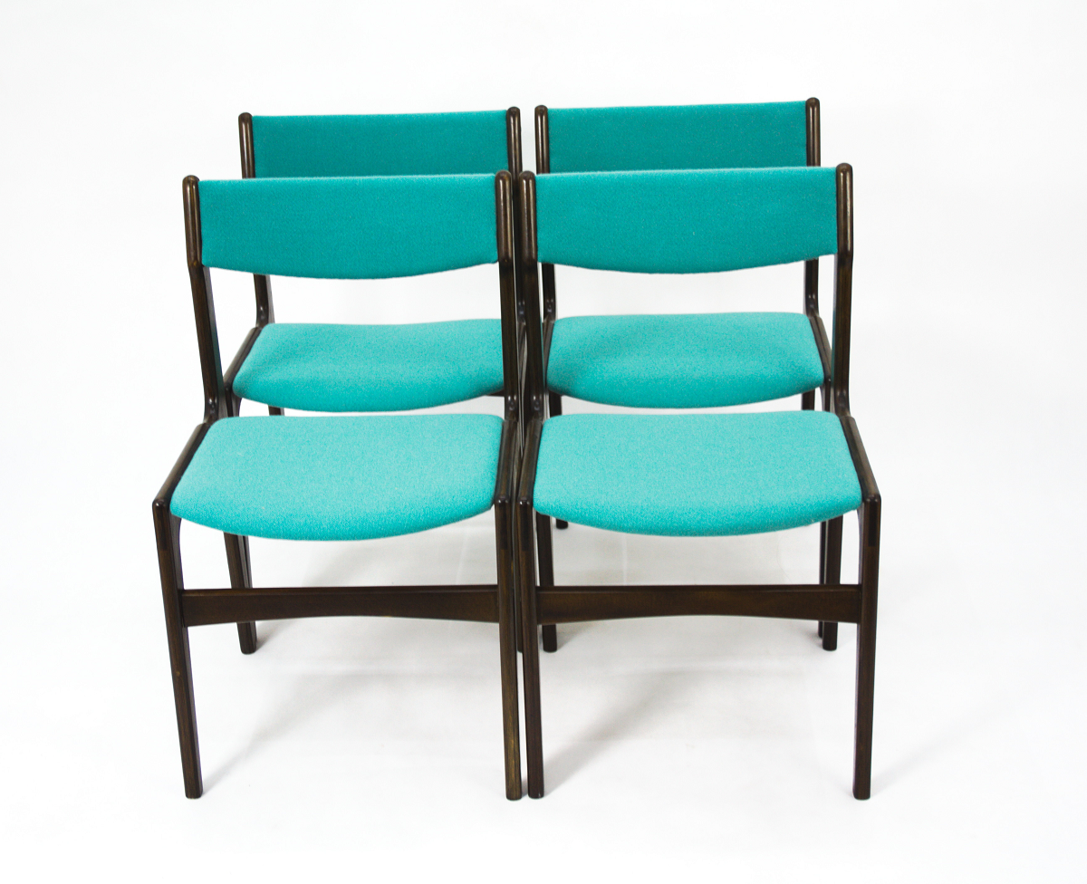 Série de 4 chaises danoises