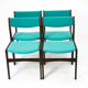 Série de 4 chaises danoises