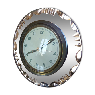 Table clock Bayard pink mirror