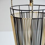 Vintage scoubidou umbrella holder 1950s