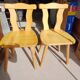 2 chaises bavaroises champêtres
